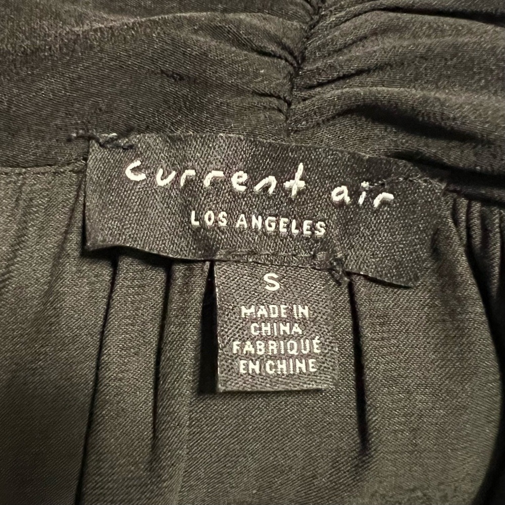 Current Air‎ Twist Front Long Sleeve Top in Black - Picture 9 of 11